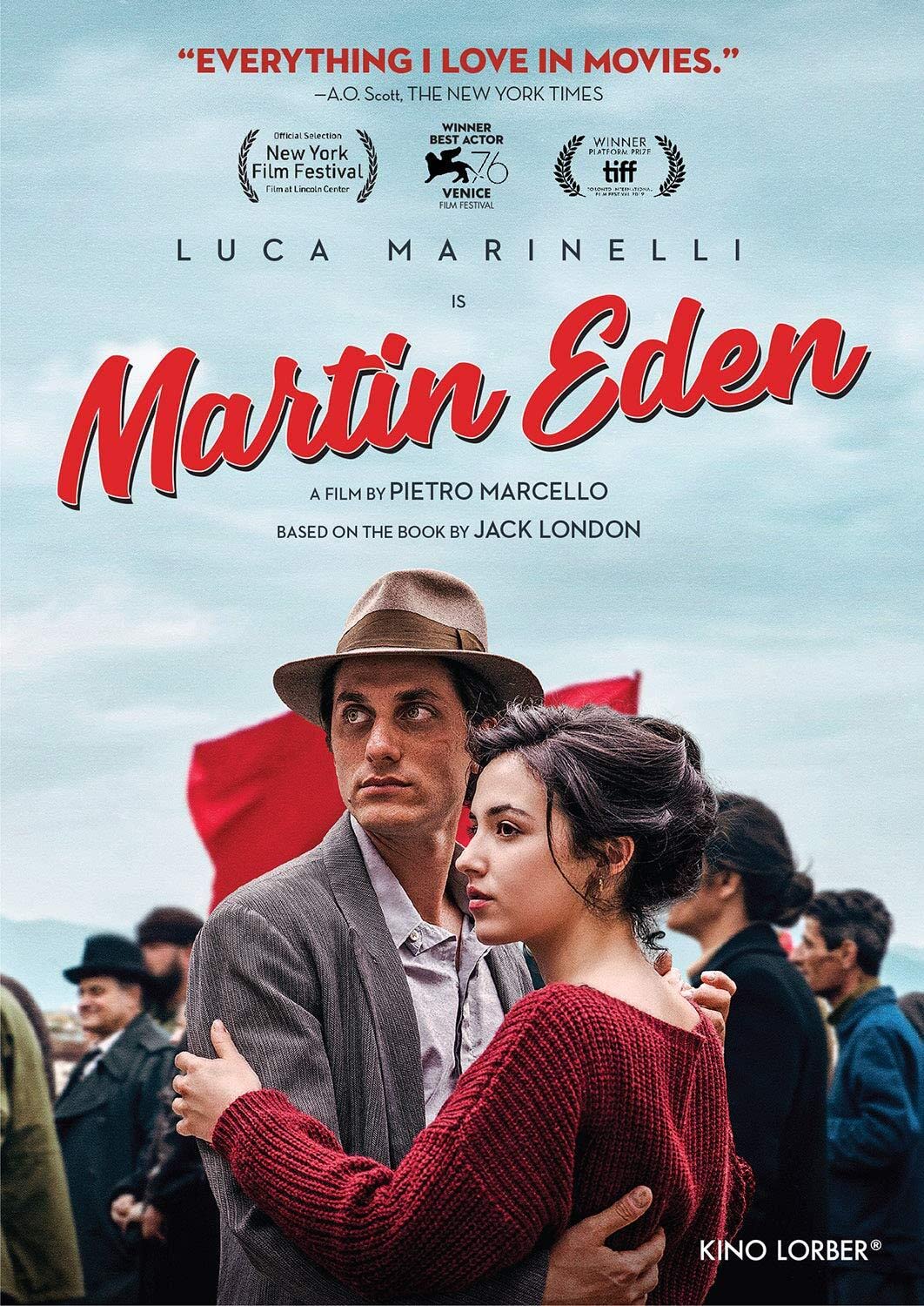 Martin Eden DVD edición USA para amantes del cine clásico americano