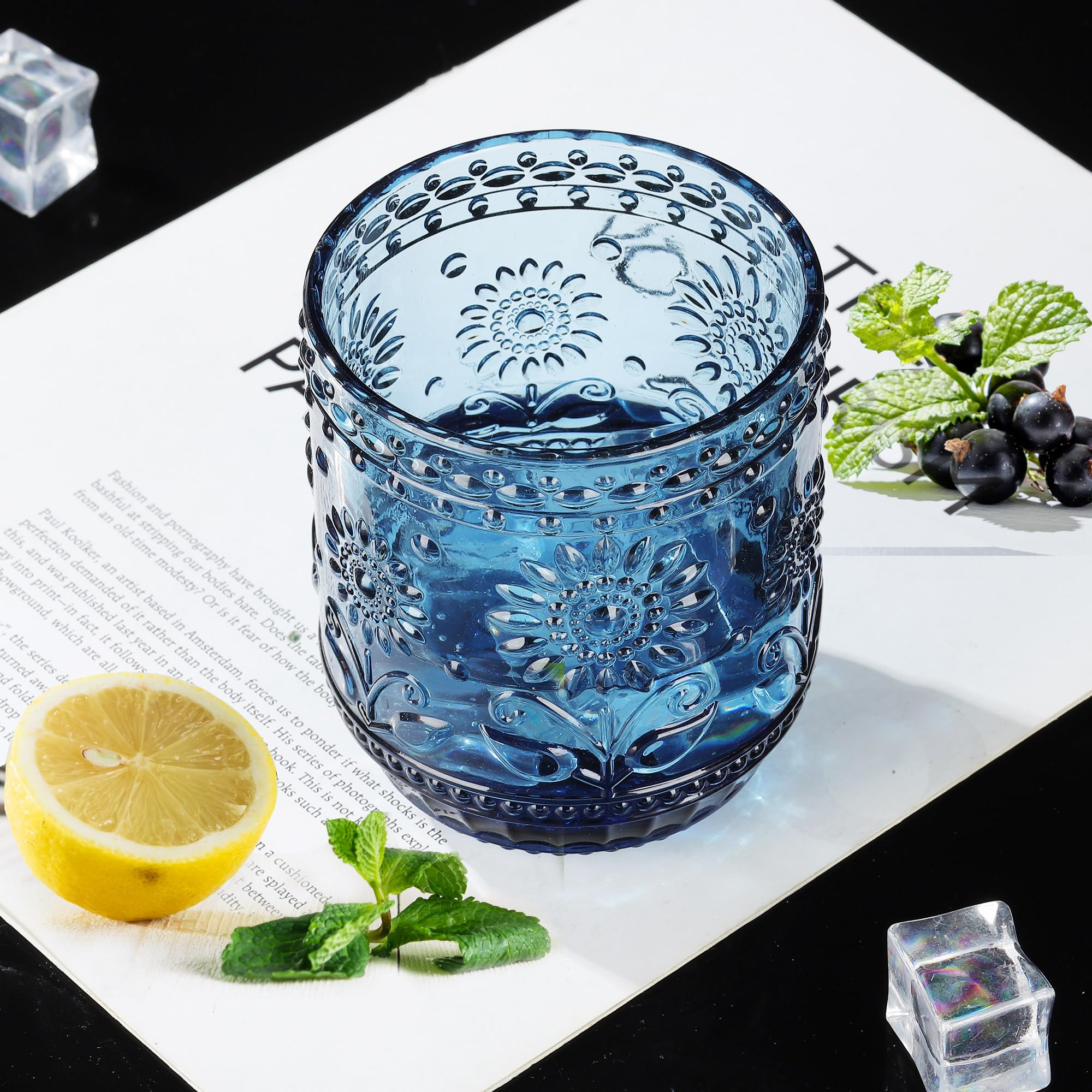 Joeyan Water Glasses Drinking Set of 4 - Image 2