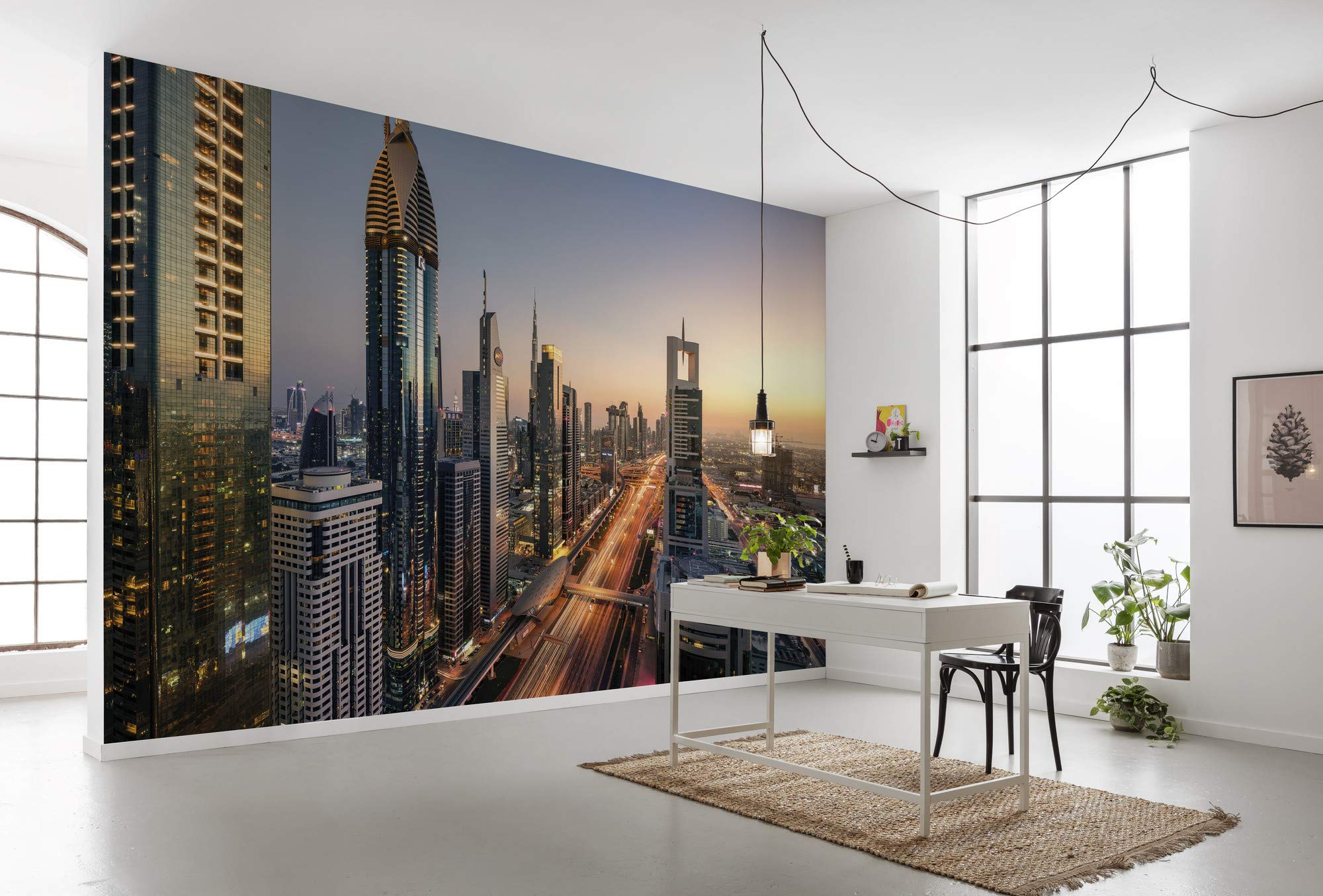 Komar SHX9-118 Non-Woven Photo Wallpaper XXL Decoration Nature Landscape Bedroom Living Room Office Hallway 450 x 280 cm (Width x Height) Multi-Coloured