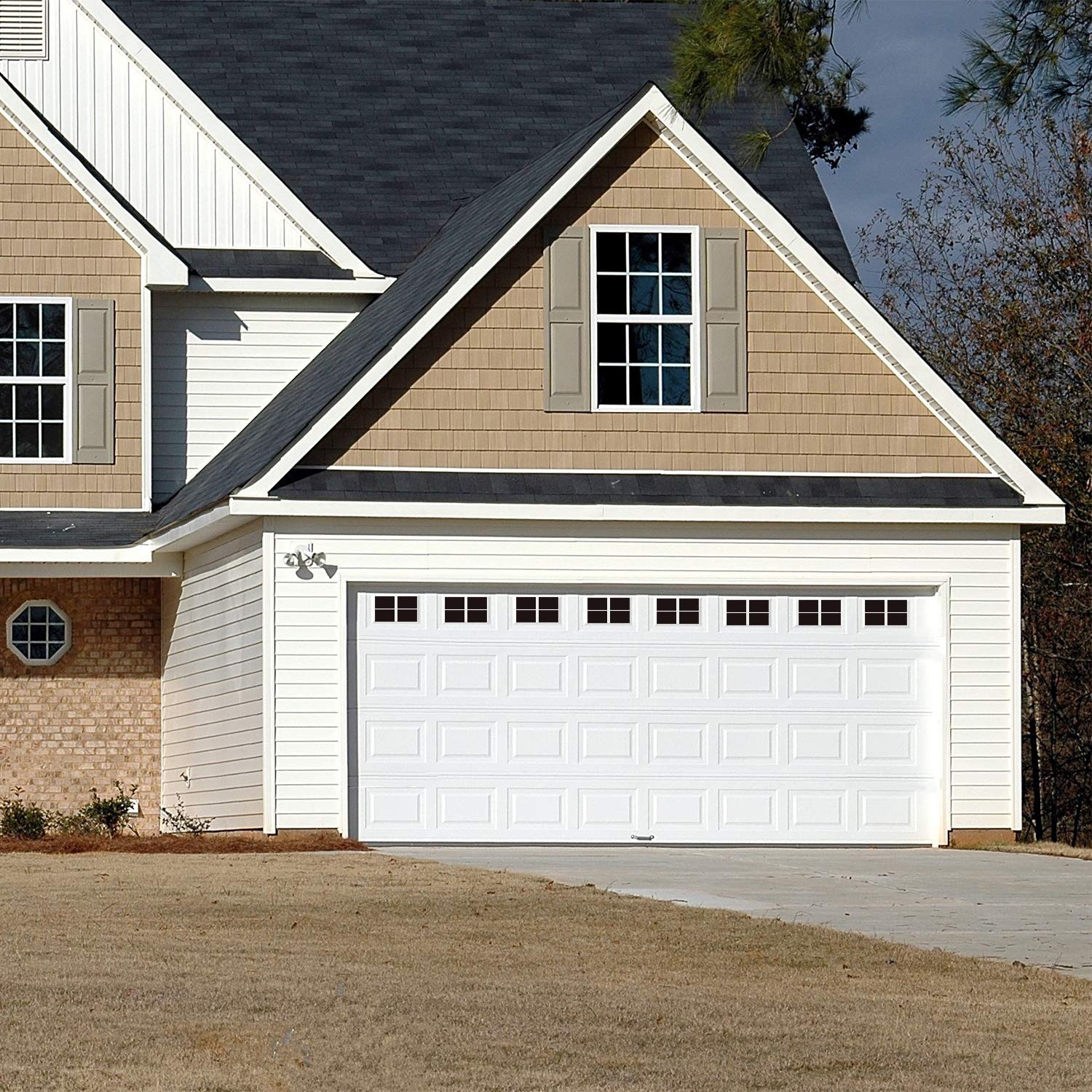 Buy 32 Packs 6 x 4 Inches Garage Door Panels, Two Car Garage