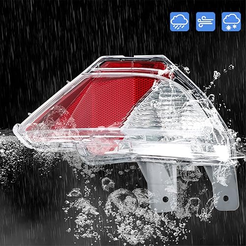 Miniatura 5 de Reemplazo del conjunto del reflector trasero de la luz trasera del parachoques para Rav4 2016-2018 lado del pasajero