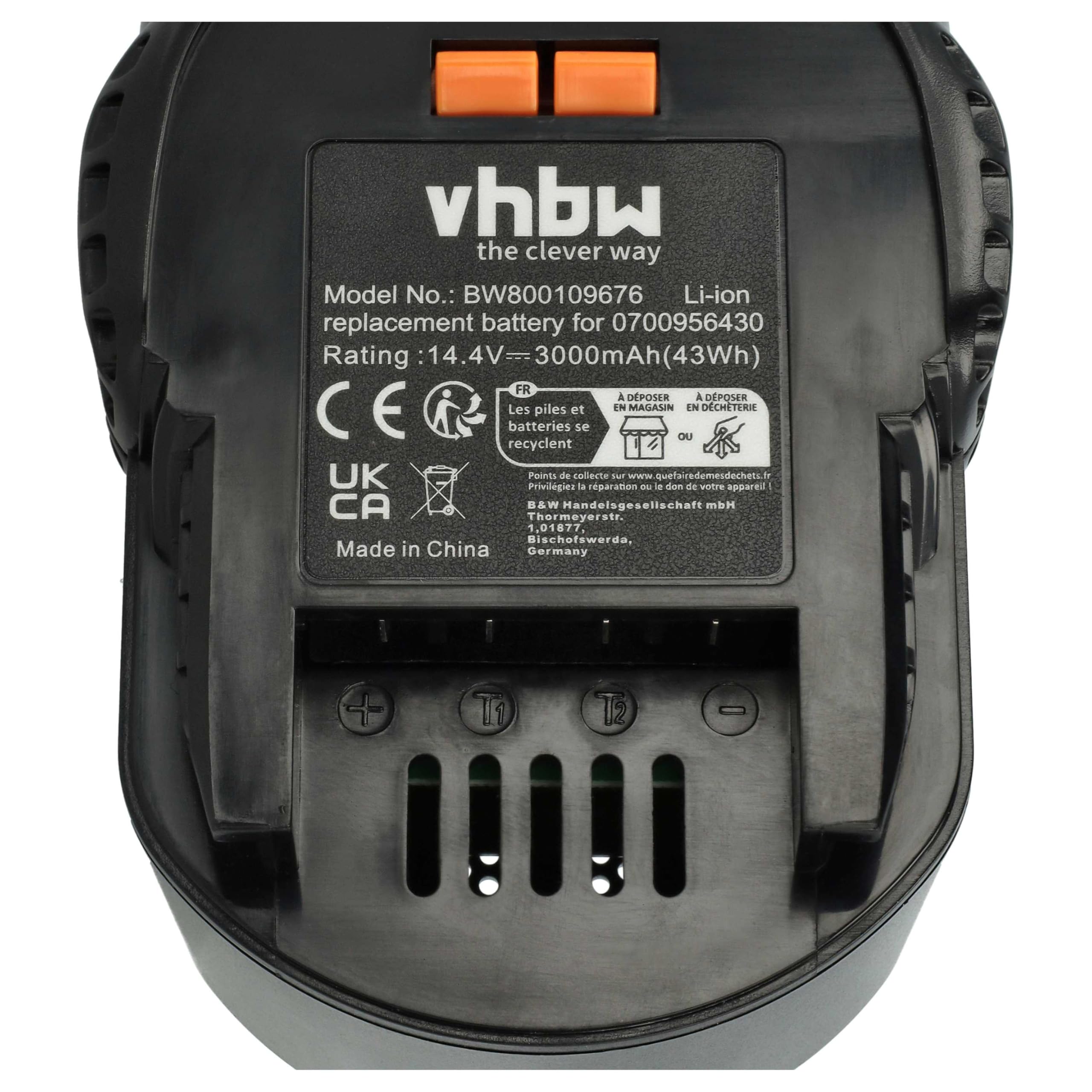 vhbw Batería Compatible con Fromm Dynamic 2100