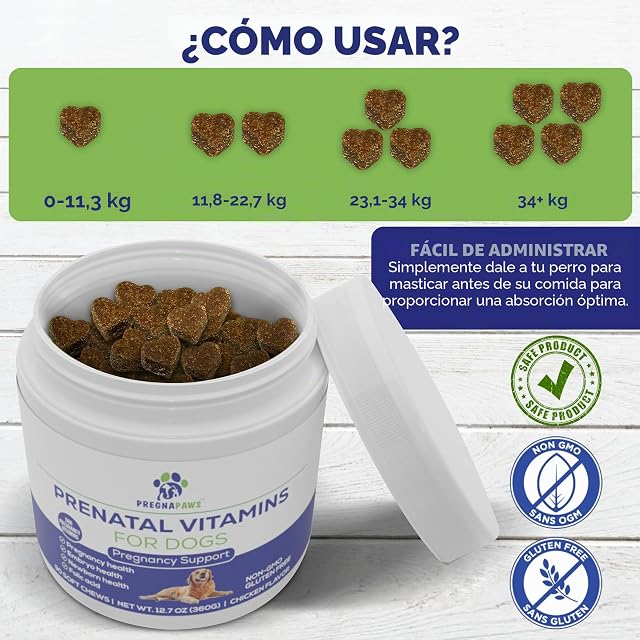 Foto 4 de 6 de Vitaminas Prenatales para Perros
