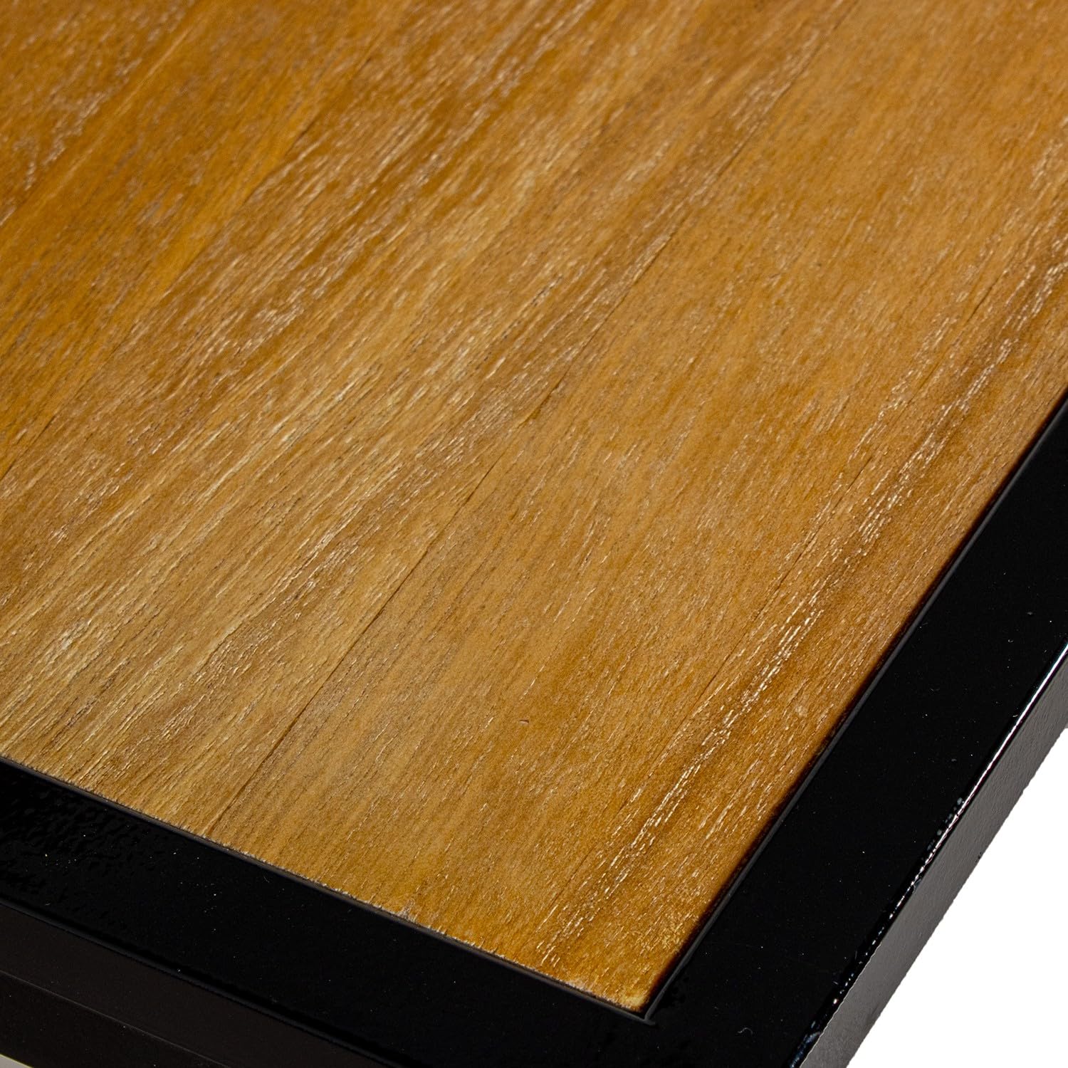 DRW Mesa de entrada consola recibidor de Metal y Madera con Flores tonos Tierra y Verdes 37x108x80 cm
