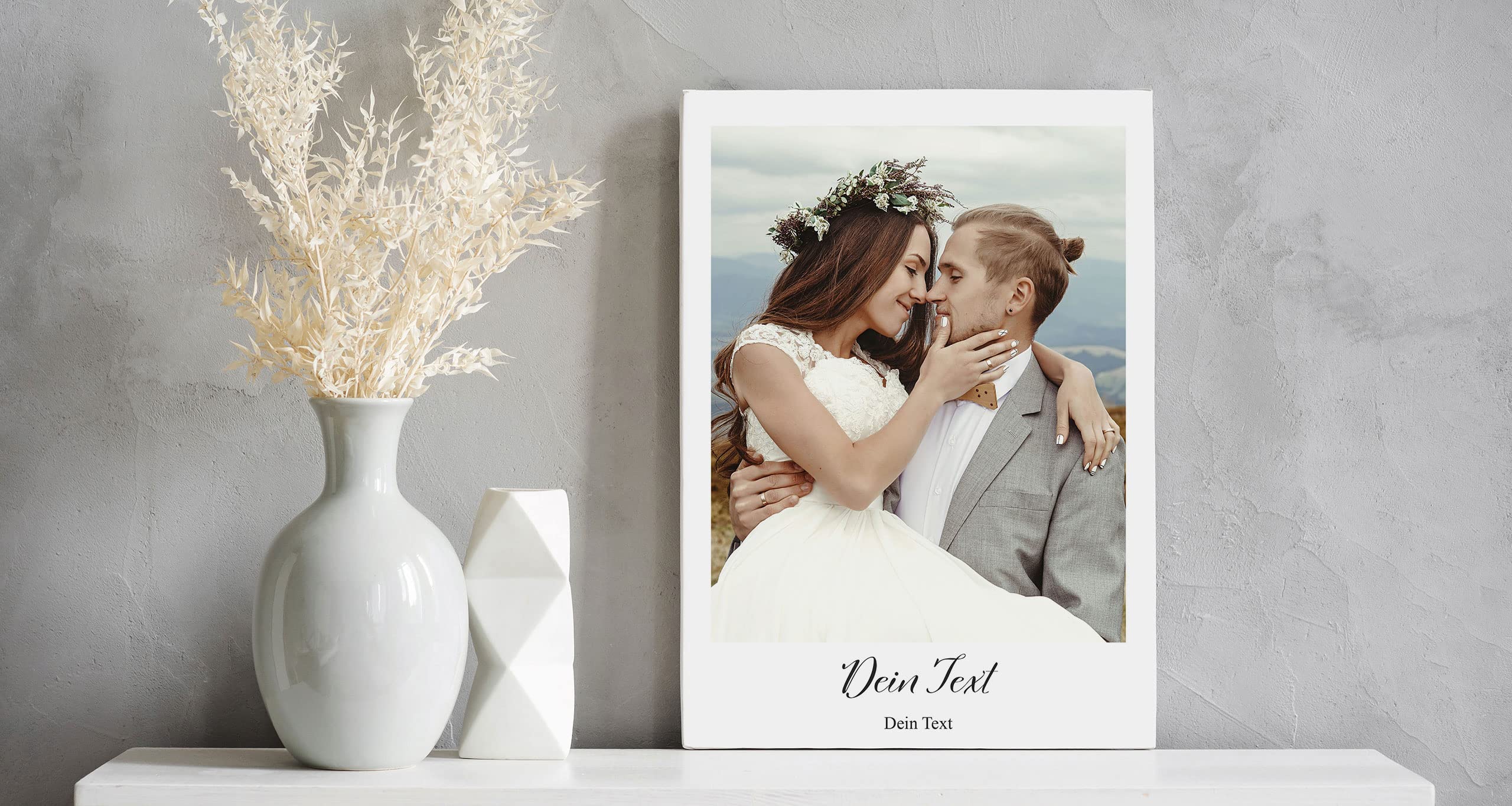 Muralo Personalisierte Leinwand mit eigenem Bild, Wandbild - 120x80 cm | Foto-Leinwandbild, hochauflösender Druck, lebendige Farben - ideal für Wohnzimmer und Schlafzimmer, Ein Geschenk fürs Leben