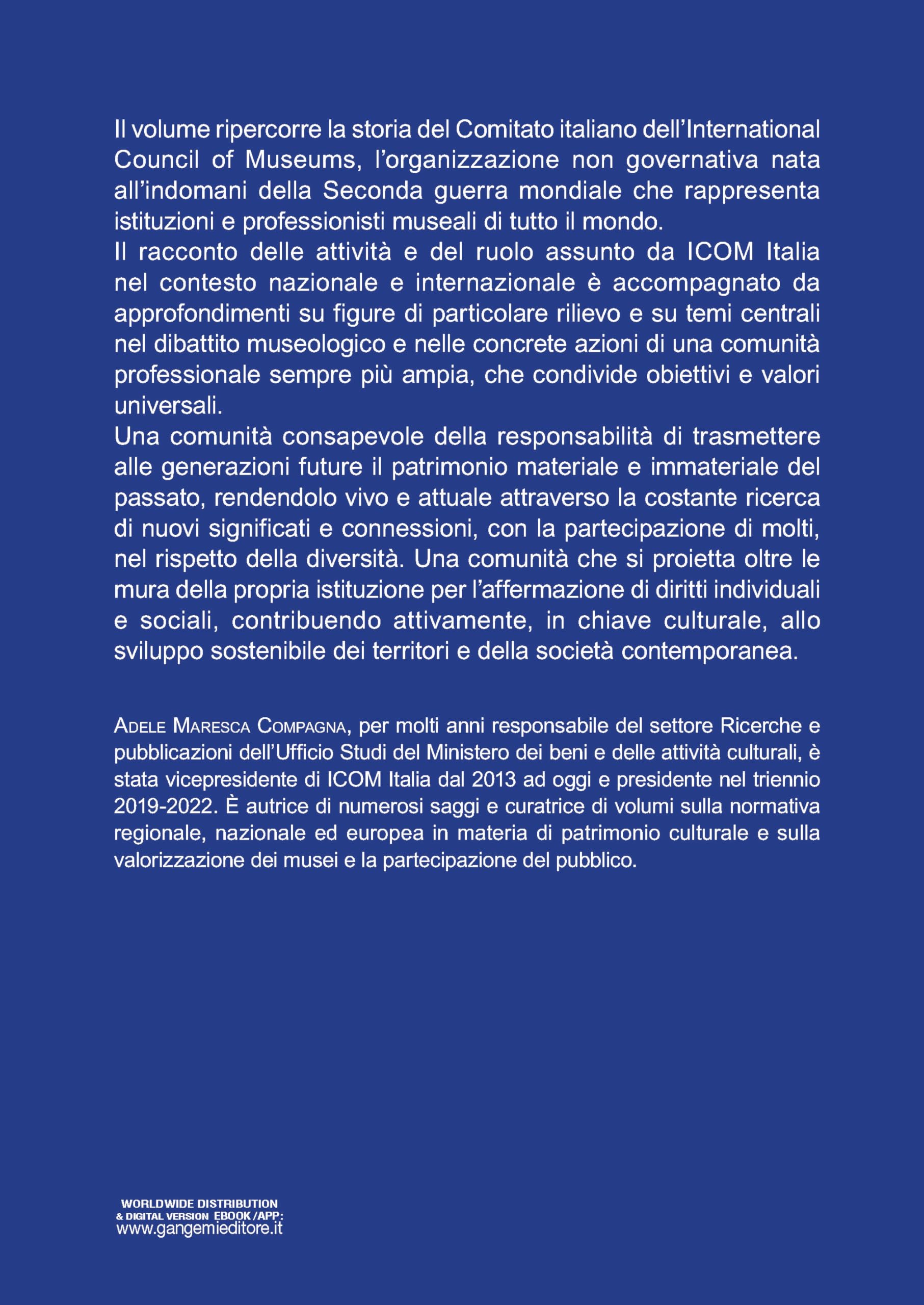 ICOM Italia dalle origini ad oggi (1947-2024). La storia, i temi, i protagonisti