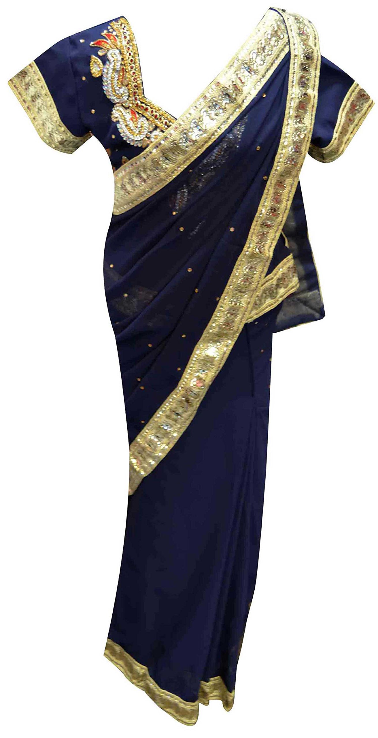 Children Traditional Girls Saree 1206