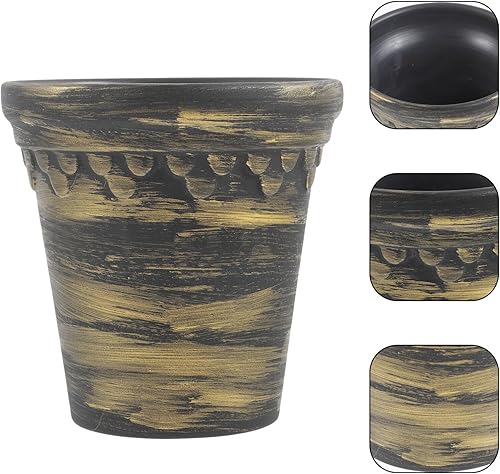 Miniatura 4 de EXCEART Decoración para el hogar, maceta para plantas para el hogar, suculentas, maceta, cactus maceta, macetas para plantas, maceta en forma de