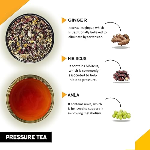 Miniatura 4 de TEACURRY Té de corazón (30 bolsas de té)  Ayuda a equilibrar la presión arterial  Té de corazón para presión arterial alta