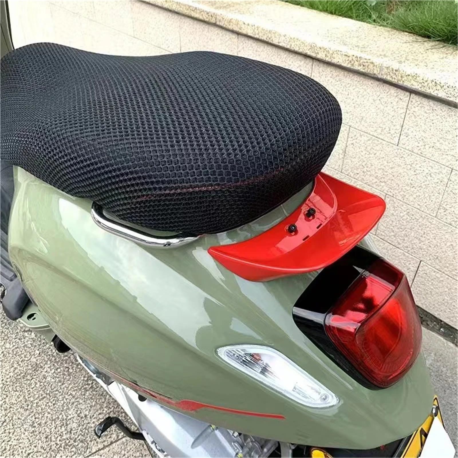 Pasuje do skutera Vespa Sprint Primavera 50 125 150 2013-2024, sportowy tylny spoiler, deflektor powietrza, osłona, spojler Okna Boczne Spojler Skrzydło dachowy