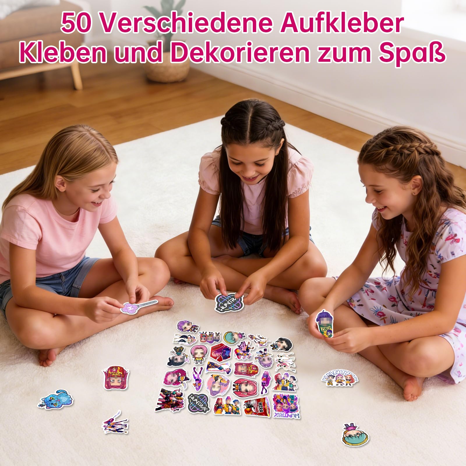 Mitgebsel - Set di 84 regali per gli ospiti, per feste e regali di carta, con sacchetti regalo di carta, adesivi in silicone, piccoli regali e regali per ragazze