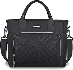 INSMEER Bolsa Termica 11L em Estilo Tote Bag, Impermeável para Trabalho, Piquenique e Camping