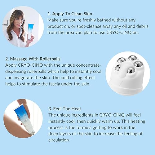 Miniatura 9 de Serious Skincare Crema corporal anticelulítica Cryo-Cinq Cold Sculpting Body Cream  Reafirmante de la piel, apriete para estrías, piernas, brazos,