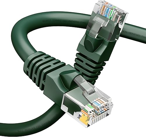 Miniatura 9 de GearIT Cable Ethernet Cat 6 Cat 6, cable de conexión Cat 6, cable Ethernet Cat6, cable de red, cable de Internet, gris de 7 pies (paquete de 10)