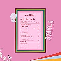 Vista 4 de Starla Mezcla de vino tinto sin alcohol galardonada, de cuerpo completo, botánicamente mejorada, mezcla de vino tinto I 0 carbohidratos, 0.00oz