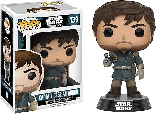 Miniatura 5 de Captain Cassian Andor Funk o Pop! - Figura de vinilo con 1 protector gráfico compatible con 'ToysDiva' (139-10452 - B)