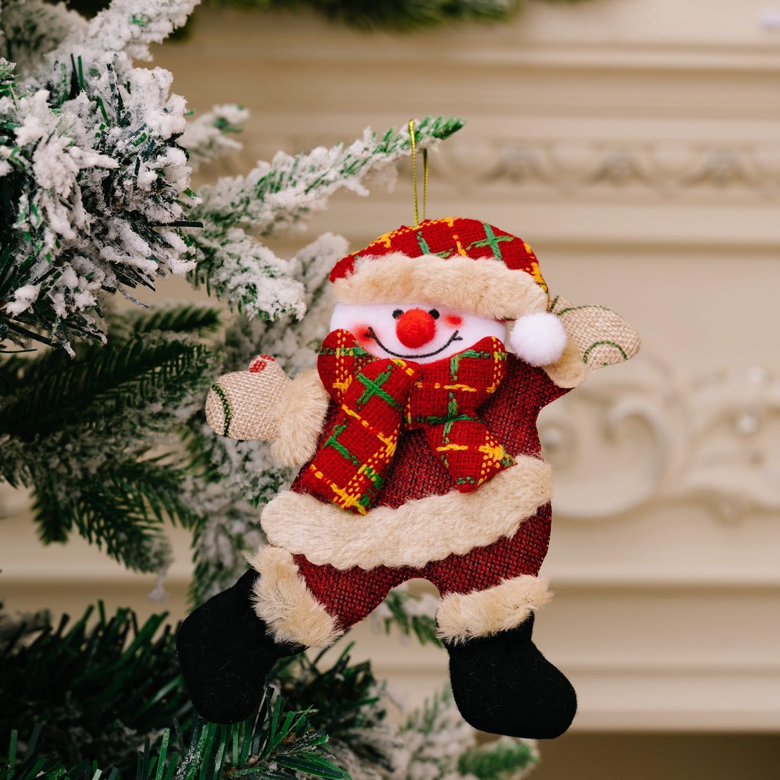 Santa Claus Snowman Deer Pendant Christmas Tree Accessories Pendant