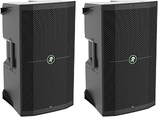 Audiosavings Bundle: Mackie Thump210 10" 1400w Compact Powered DJ PA Speaker w/FeedbackEliminator (2 Items)