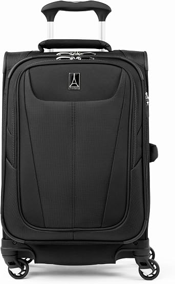 Travelpro Maxlite 5 Expandable Hand Luggage with 4 Wheels, Soft Under Seat Bag, Lightweight Suitcase, Soft Outer for Men and Women, 2 Piece Set