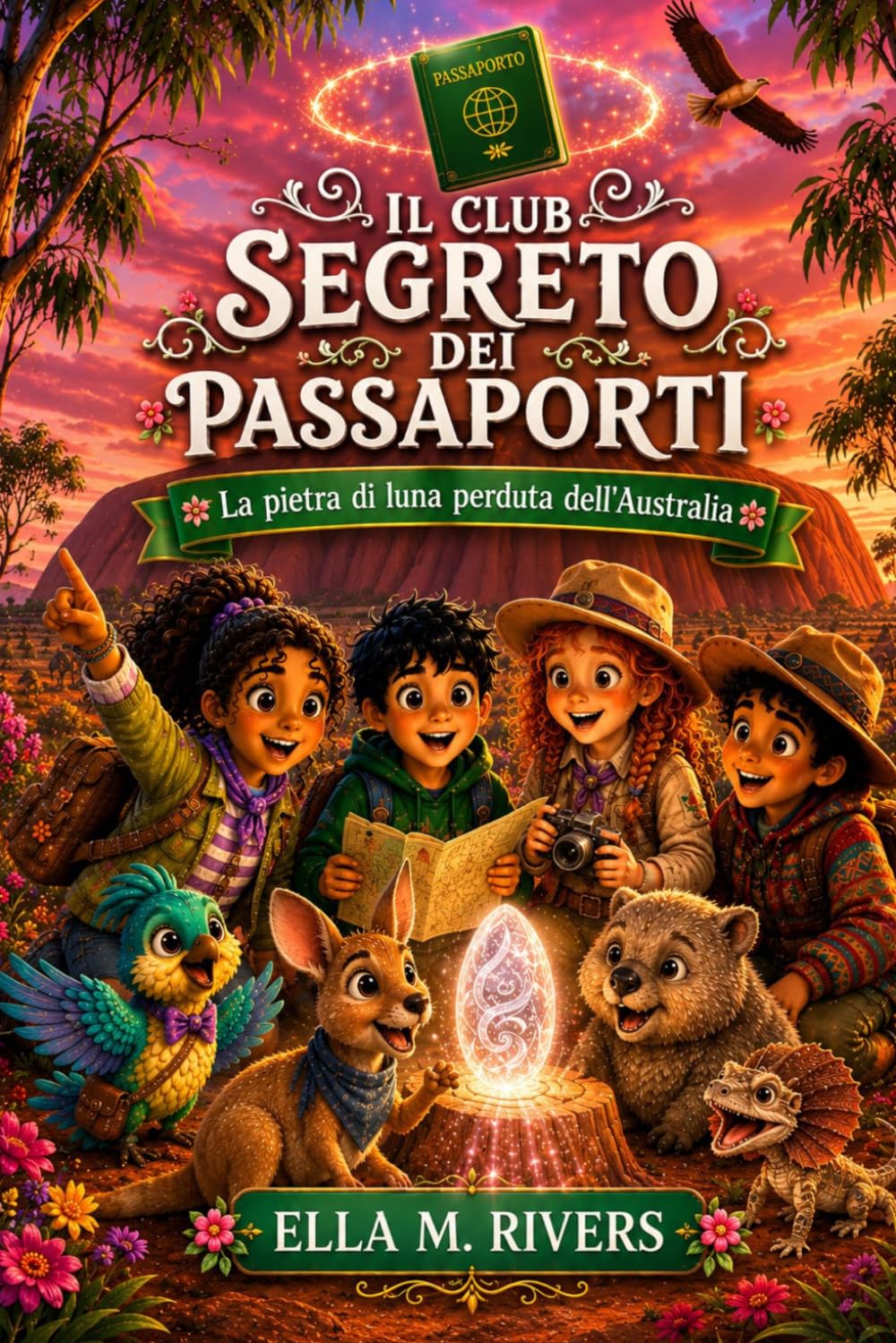 IL CLUB SEGRETO DEI PASSAPORTI: La pietra di luna perduta dell'Australia