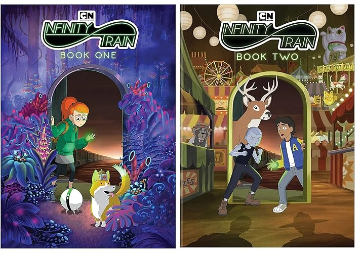 Infinity Train CN Series Complete Seasons Books 1 and 2 DVD Set