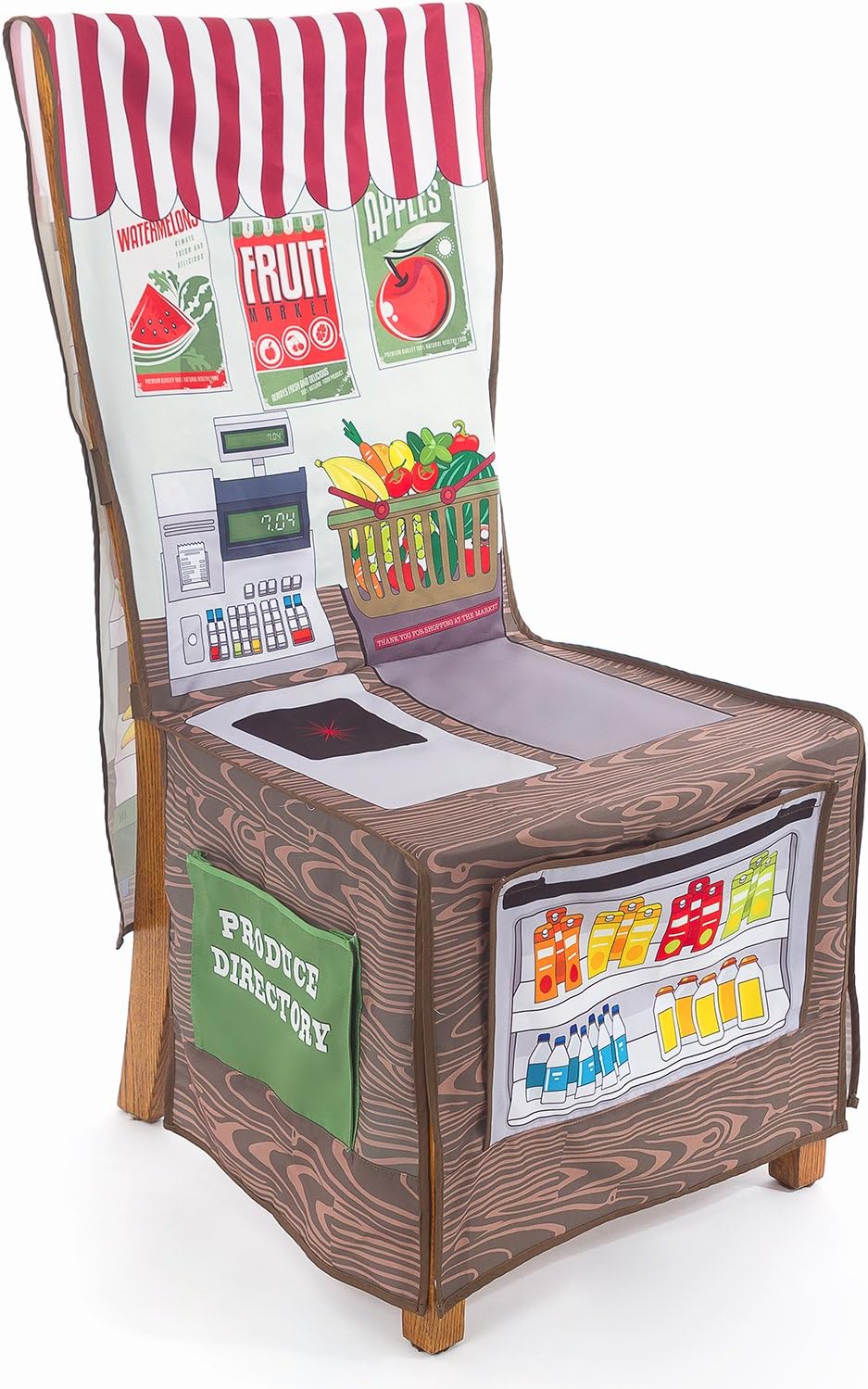 Little Adventures LA-64013-NG Little Grocery Market Chair Cover