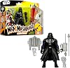 Star Wars MixMashers Darth Vader مزيج مخصص ودمج شخصية الحركة الفاخرة وملحقاتها