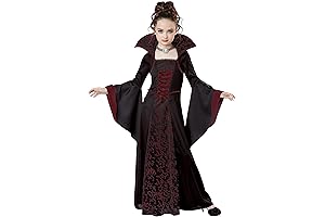Enchanting Royal Vampire Costume for Ethereal Halloween Adventures in Spooky Season