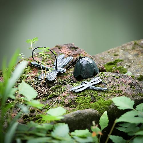 Miniatura 4 de Carillón de viento japonés de hierro fundido para exteriores, adorno para jardín, patio y balcón, decoración de campana de viento de metal colgante,