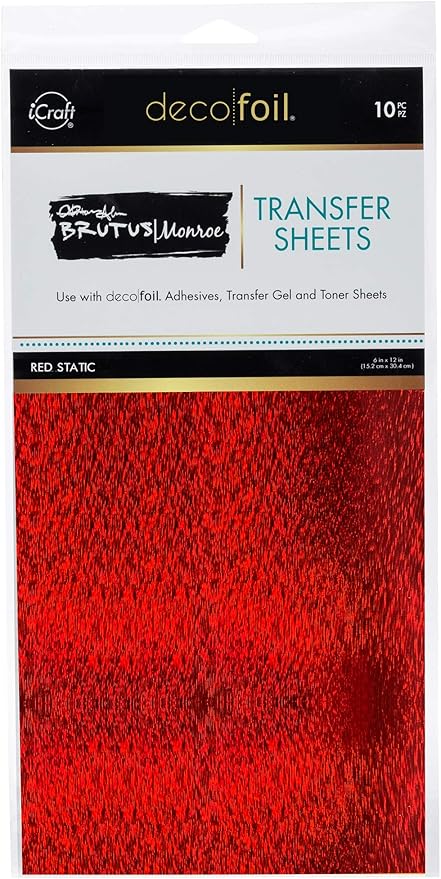 Therm O Web - ICraft - Deco Foil - Adhesive Transfer Sheets - Disco