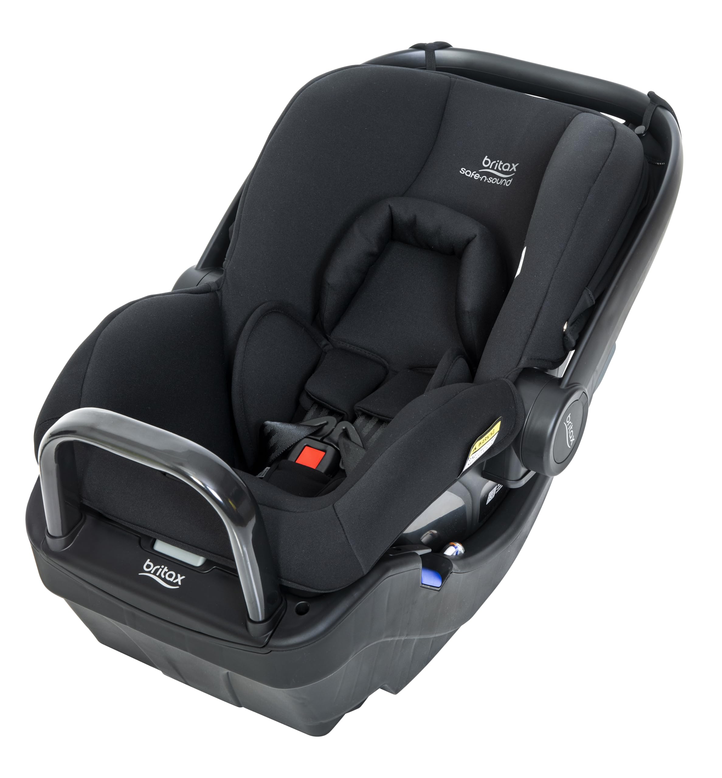 Britax Safe-n-Sound B-POD Go Baby Capsule, Suitable For Newborns up to 12 months (approx), Travel System Compatible, From Car to Stroller, ClickTight, Effortless and Secure Installation, Lightweight, Black (2305) Baby