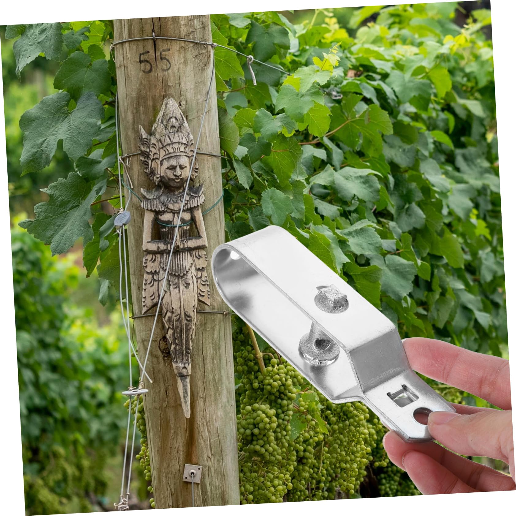 PLAFOPE 10pezzi Tenditore Per Filo Da Strumento Robusto e Resistente Facile Da Montare e Usare Per Giardino e Installazioni Stabili