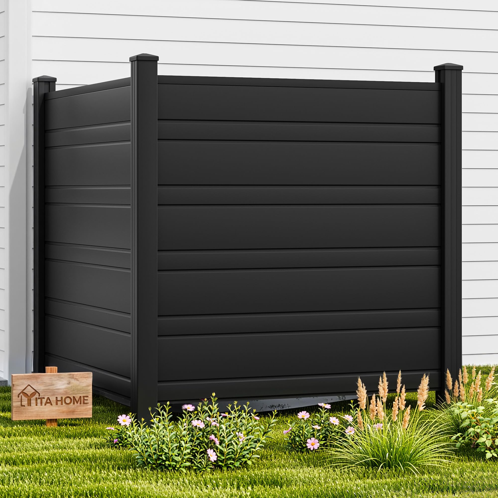 YITAHOME 44 in by 44 in Air Conditioner Fence Privacy Screen