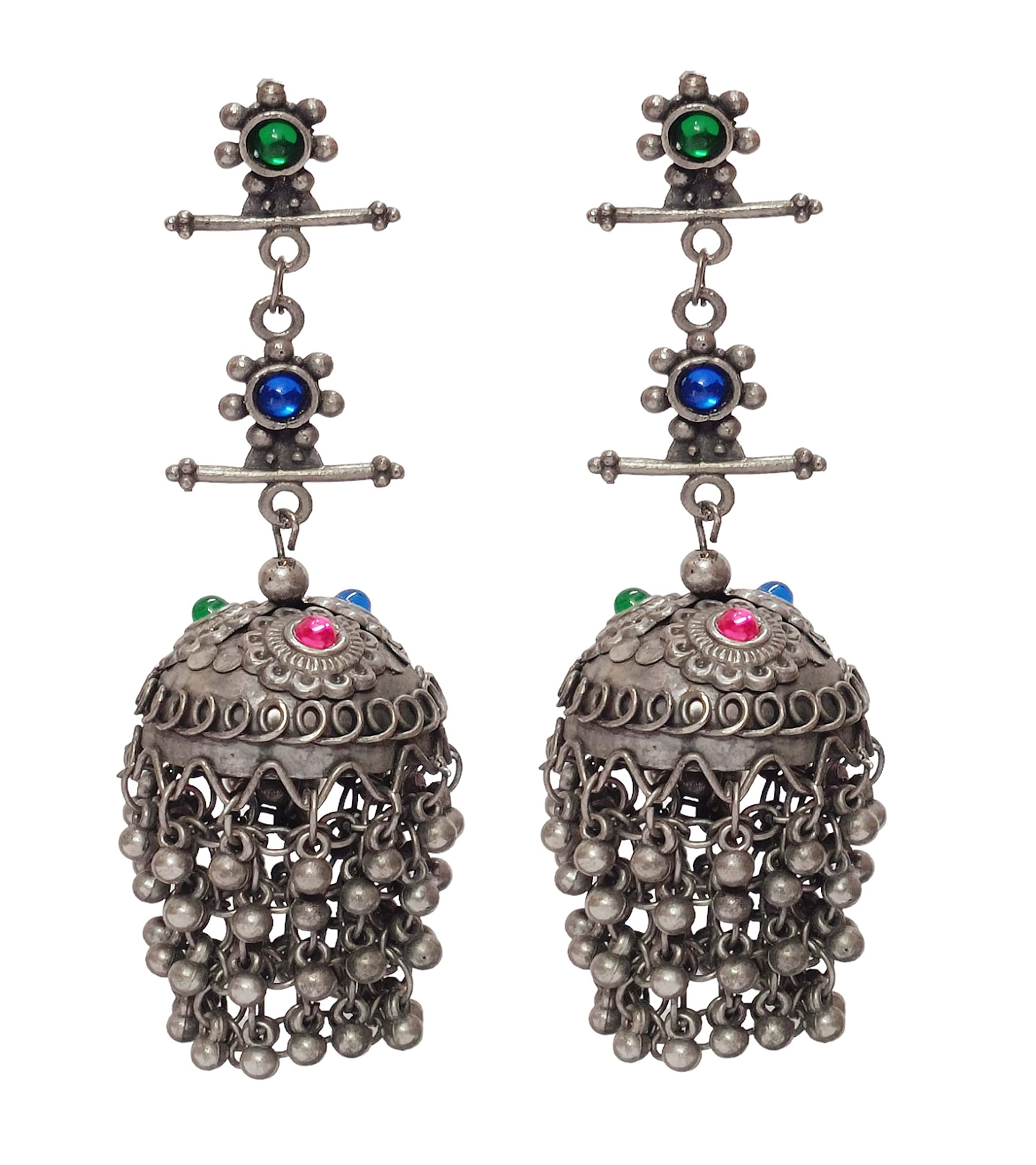 See full amazon price history chart for Total Fashion Afghani Jewellery Antique Oxidised long Big Jhumka Earrings for women and girls Total Fashion Afghani Jewellery Antique Oxidised long Big Jhumka Earrings for women and girls (B0BWR1588N) Amazon Price History, Amazon Price Tracker