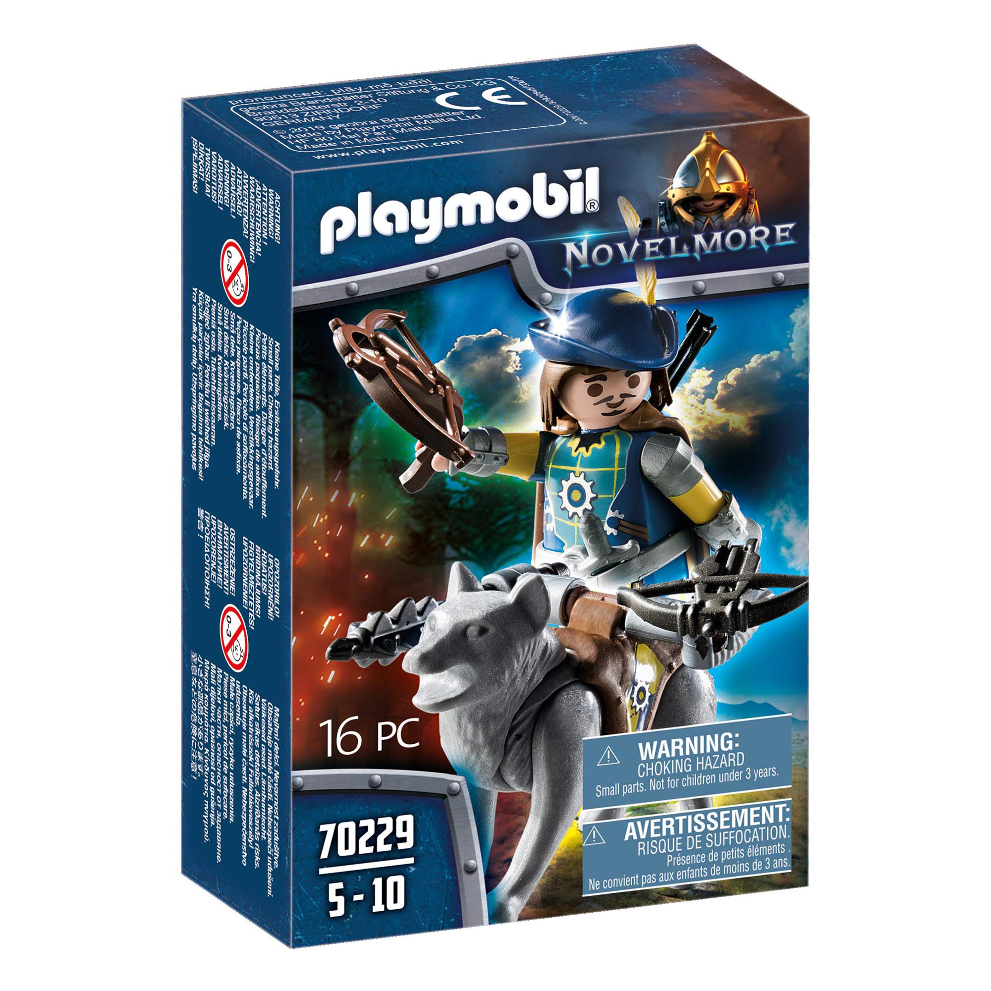 Novelmore: Balestriere Novelmore con Lupo 70229 Playmobil in offerta da