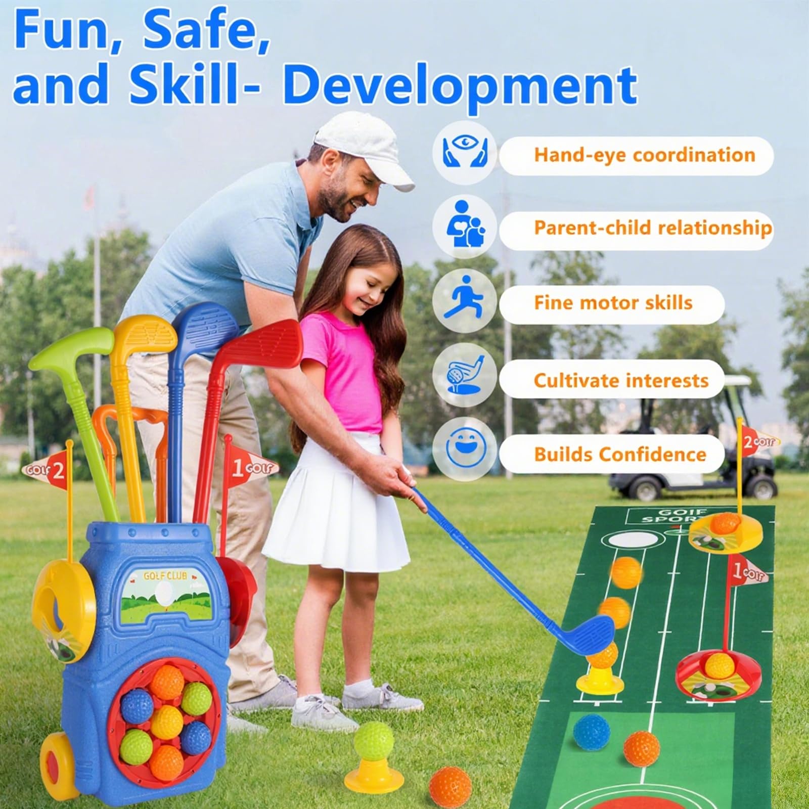 iFunLong Kids Golf Set - Image 2