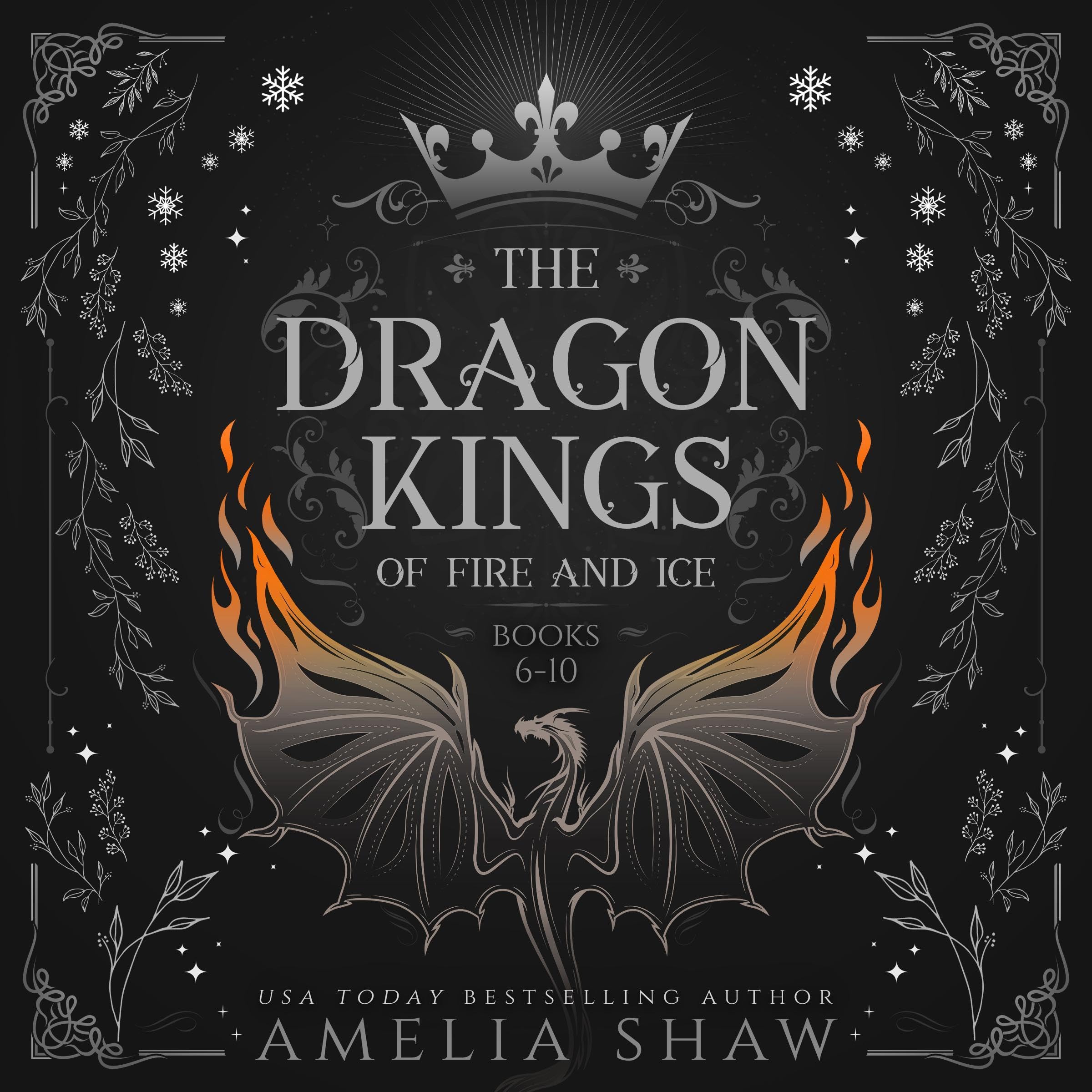 Cover art for Dragon Kings of Fire and Ice, Books 6-10