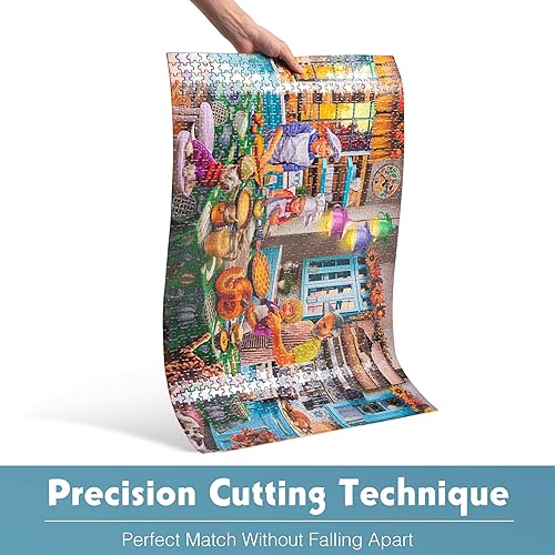 Miniatura 3 de Tektalk Rompecabezas para adultos de 1000 piezas, rompecabezas de 1000 piezas para adultos y niños como juegos educativos, entretenimiento familiar