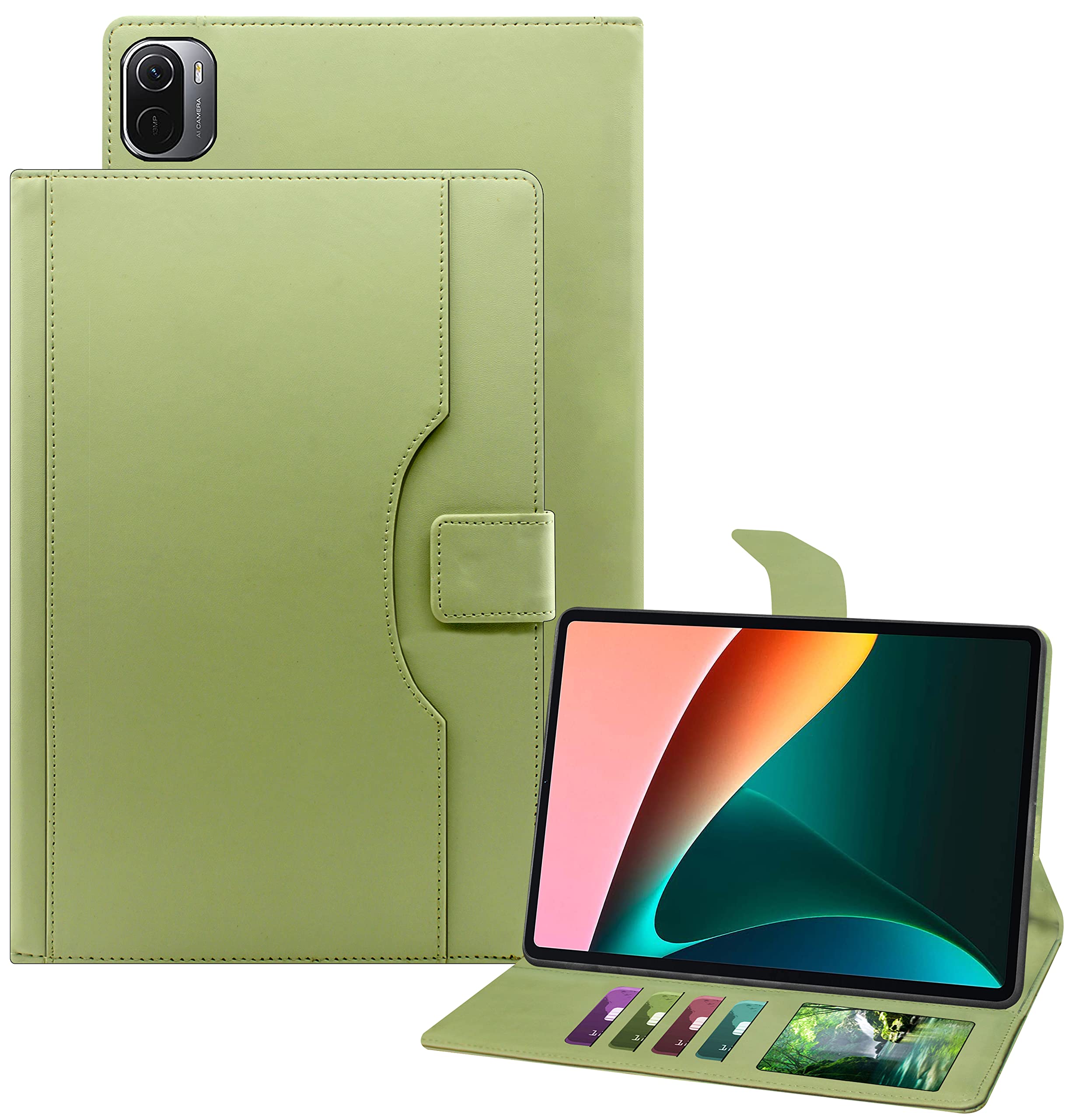 TGK Multi-Angle with Viewing Stand Leather Flip Case Cover for Xiaomi Pad 5 11.0 inch (Mint Green) (B0B28JZK4L) Amazon Price History, Amazon Price Tracker