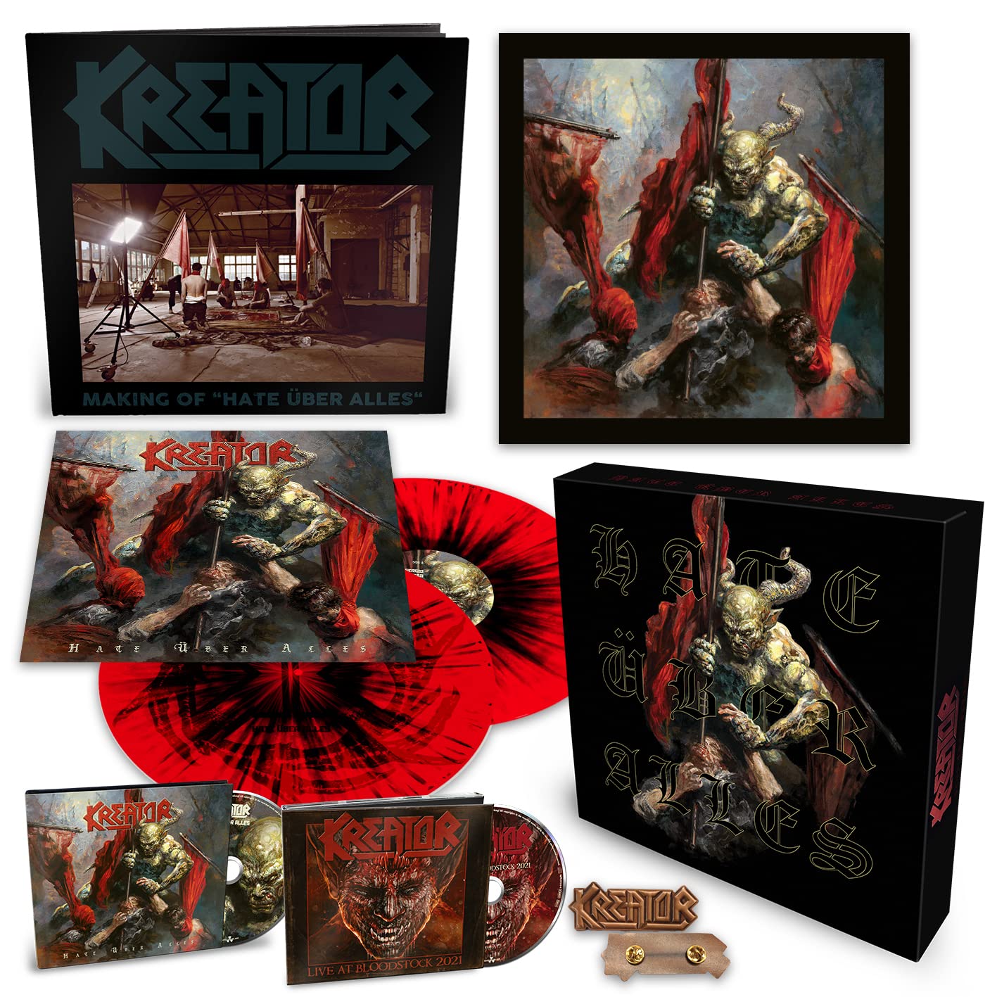 Kreator Hate Über Alles - Box Set 2022 German vinyl box set 62861