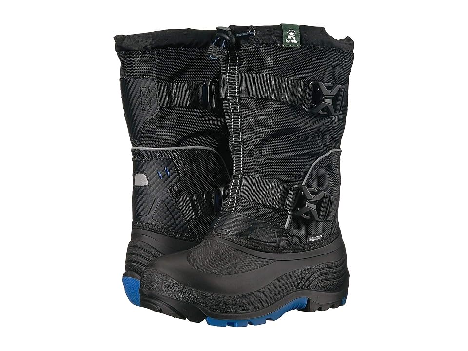 

Kamik Kids Glacial 2 (Little Kid/Big Kid) (Black/Blue) Boys Shoes