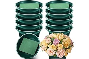Sabary 12 Floral Foam Large Bowls for Floral Arrangements