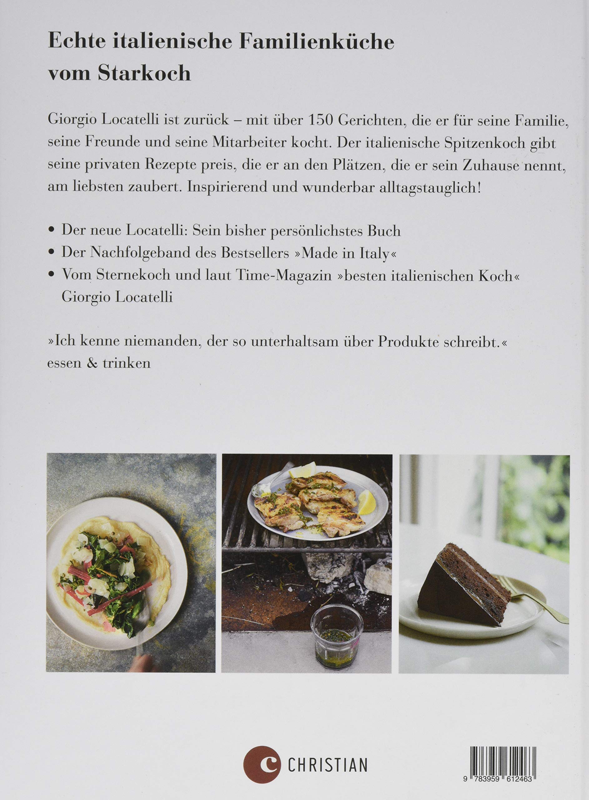 Kochbuch: Giorgio Locatelli – Italy. Made at Home. Gerichte für meine Liebsten. Die 150 besten Familienrezepte. Italien für die heimische Küche.