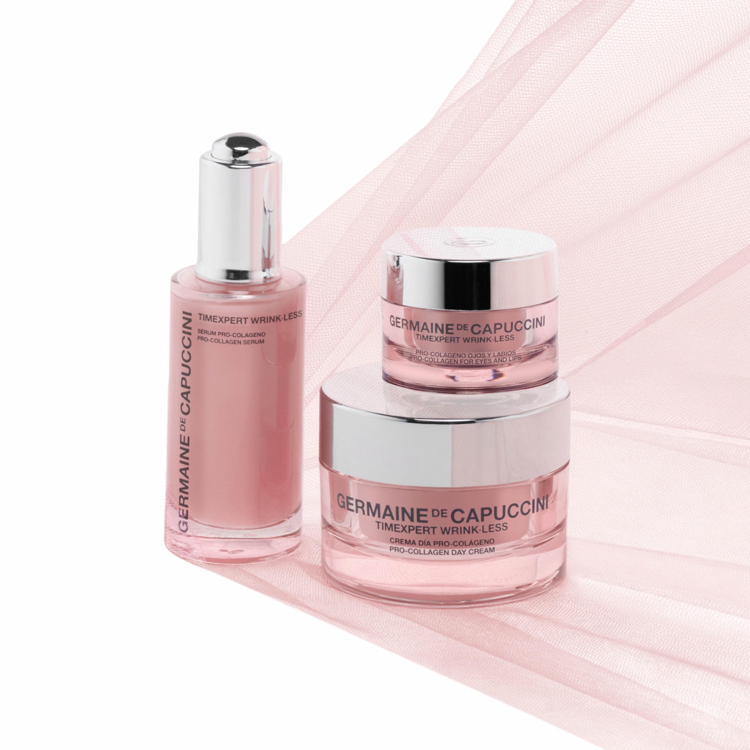 Germaine de Capuccini - Timexpert Wrink·Less - Crema Pro-Colágeno - Crema Facial Antiedad para Arrugas y Firmeza - 50 ml