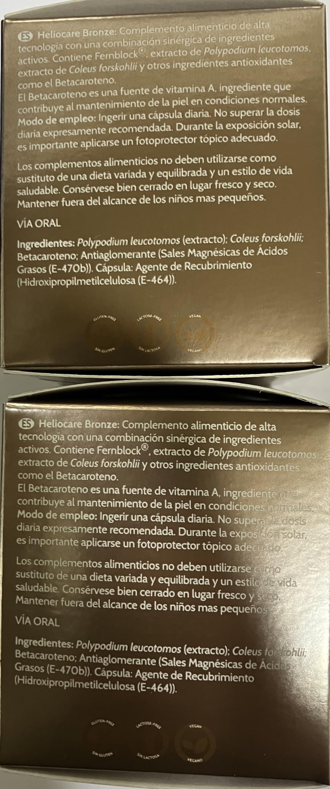 IFC HELIOCARE Bronze 30 Cápsulas