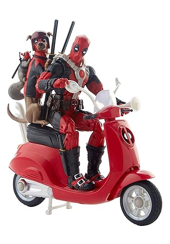 Deadpool de 6 pulgadas de la serie Marvel Legends con patinete