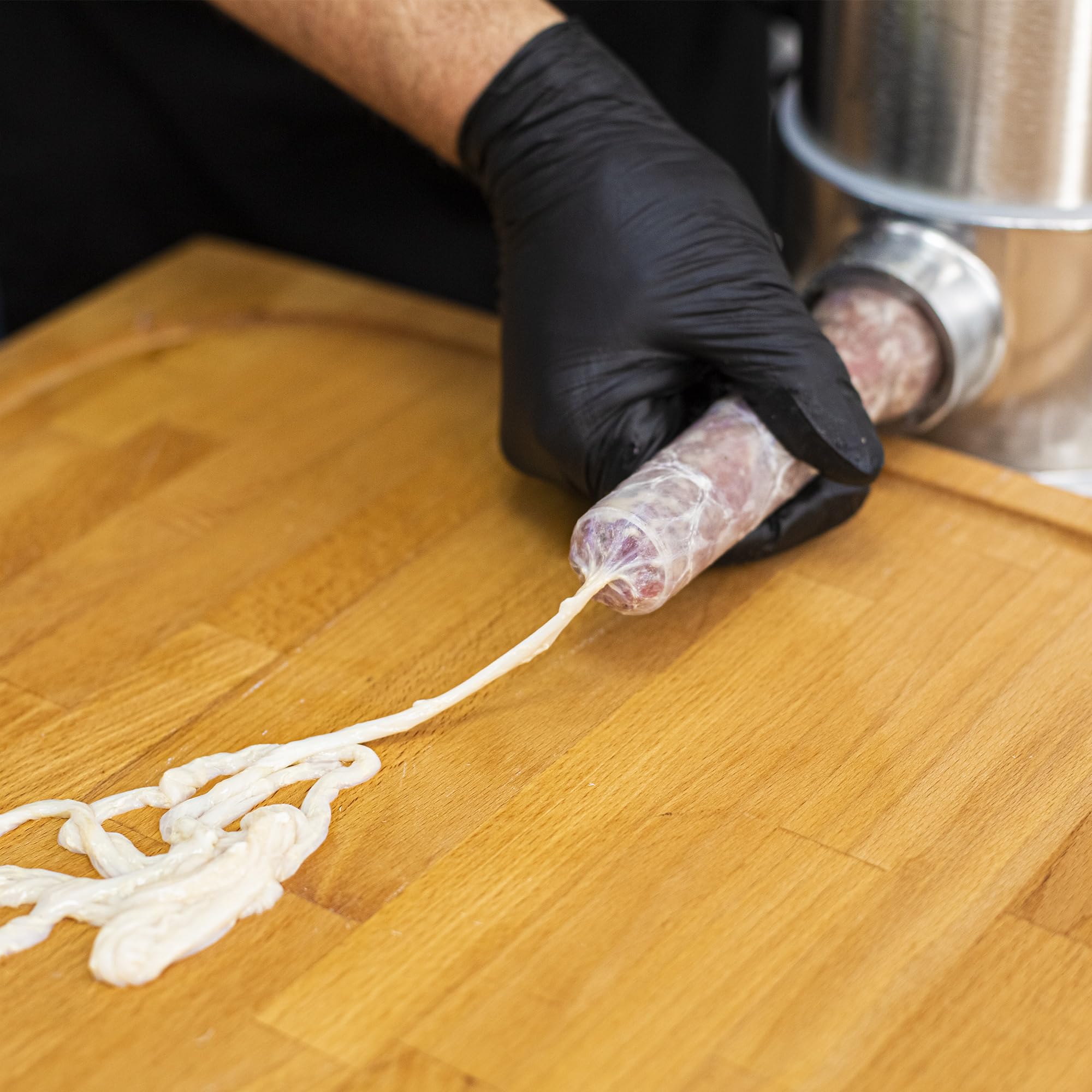 BROWIN® Schweinedarm 310605 | Premium Naturdarm für hausgemachte Würstchen, Wacholderwurst, Weißwurst, Bratwurst | Kaliber 28/30, 91 Meter | 55 bis 60 kg Fleisch