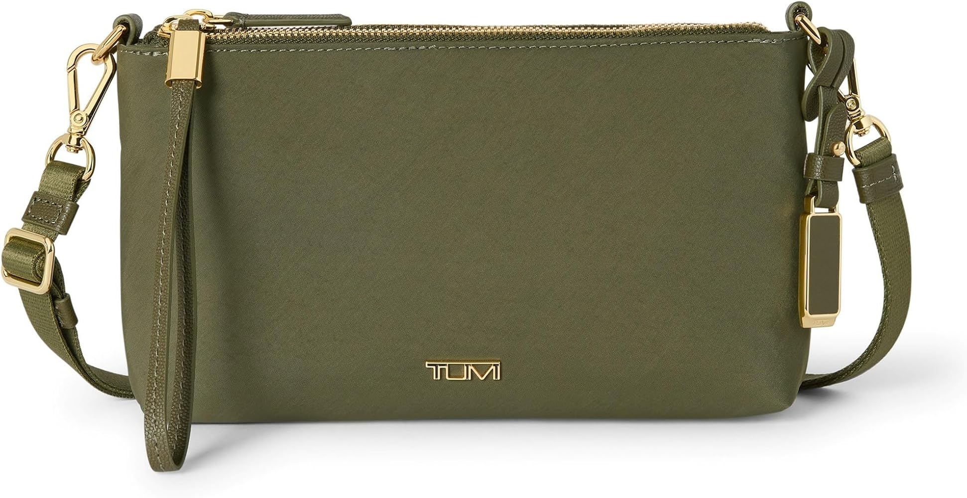 Amazon | TUMI Adela クロスボディ, オリーブ, One Size, Adela