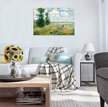 Amazon.co.jp: クロード・モネ ポスター ポピー畑 油絵 複製画