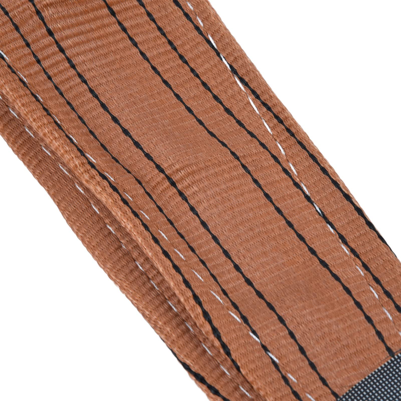 Aramox Płaskie Zawiesie do Podnoszenia 6T PES Zawieszenie do Dźwigów o Szerokości 150 Mm, Pogrubiony Pasek Parciany z miękką powierzchnią, Wielowarstwowy Splot Portów Maszyny Transportu Budowlanego